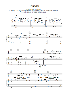 Thunder von Frederick Edward Weatherly (Download) 