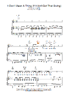 It Don't Mean A Thing (If It Ain't Got That Swing) von Scott Joplin (Download) 