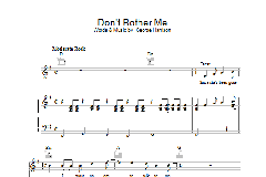 Don't Bother Me (Download) 