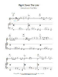 Right Down The Line (Download) 