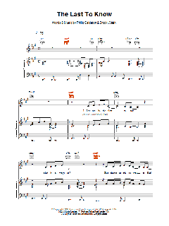 The Last To Know (Download) 