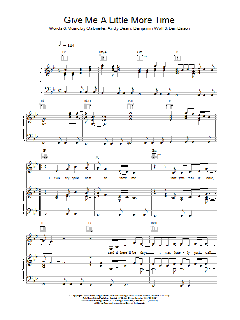 Give Me A Little More Time (Download) 