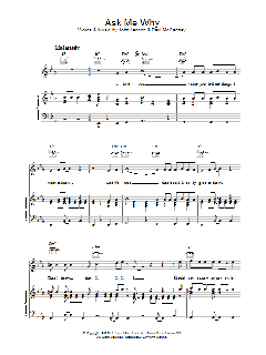 Ask Me Why (Download) 