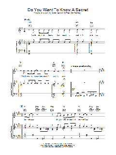 Do You Want To Know A Secret von The Beatles (Download) 