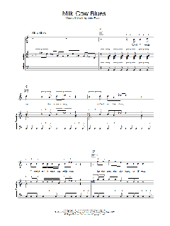 Milk Cow Blues von Georg Friedrich Händel (Download) 