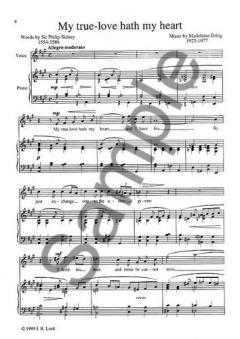 Six Songs Vol. 6 von Madeleine Dring 