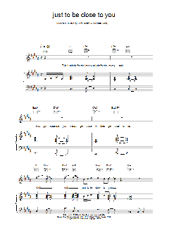 Just To Be Close To You (Download) 