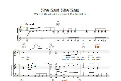 She Said She Said von Charles Wesley (Download) 
