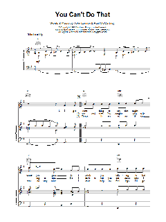 You Can't Do That (Download) 