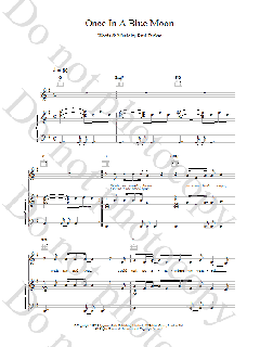 Once In A Blue Moon (Download) 