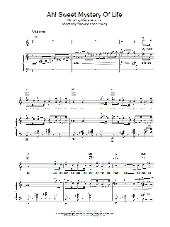 Ah! Sweet Mystery Of Life (Download) 