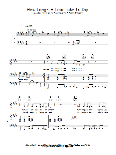 How Long's A Tear Take To Dry? (Download) 