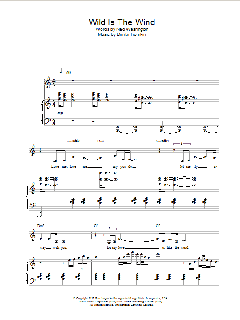 Wild Is The Wind von Rodolfo Halffter (Download) 