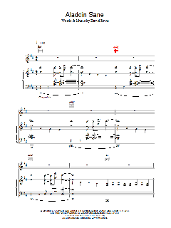 Aladdin Sane von P Moloney (Download) 