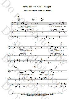 How Do Ya Feel Tonight von S Keane (Download) 