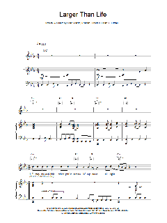 Larger Than Life von Gustav Holst (Download) 