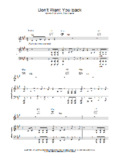 Don't Want You Back von John Williams (Download) 