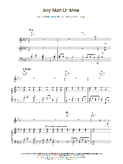 Any Man Of Mine (Download) 