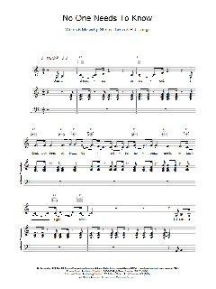 No One Needs To Know von Antonio Carlos Jobim (Download) 