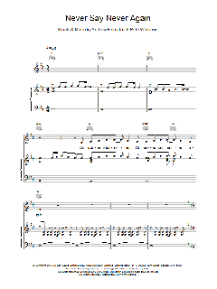 Never Say Never Again von Irving Berlin (Download) 