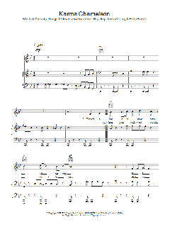 Karma Chameleon von Hal David (Download) 