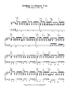 Writing To Reach You von Kenny G (Download) 