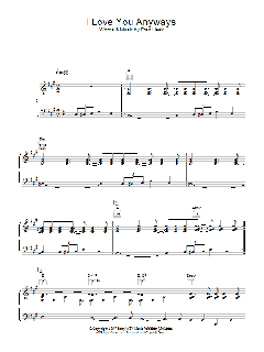 I Love You Anyways von Richard Rodgers (Download) 