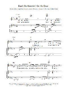 Don't Go Knockin' On My Door (Download) 