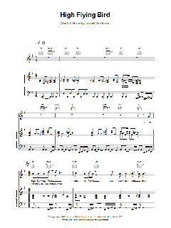 High Flying Bird von Enrique Granados (Download) 