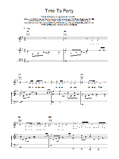 Time To Party von Richard Rodney Bennett (Download) 