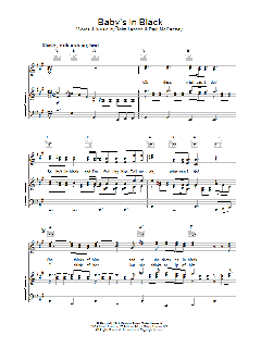 Baby's In Black von Henry Purcell (Download) 