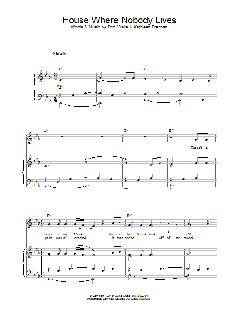 House Where Nobody Lives von Elton John (Download) 