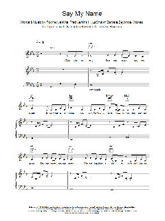 Say My Name von Thomas Newman (Download) 