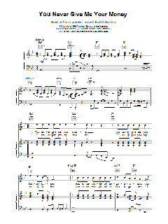 You Never Give Me Your Money von Antonio Vivaldi (Download) 