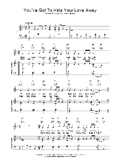 You've Got To Hide Your Love Away von John Williams (Download) 