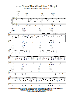 How Come The World Won't Stop? von Samuel Barber (Download) 