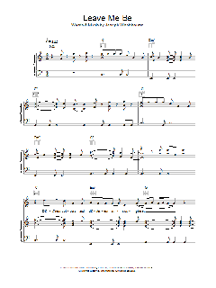 Leave Me Be von Mike Post (Download) 