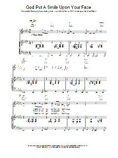 God Put A Smile Upon Your Face von Kenneth Freeman (Download) 