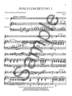 Complete Pupil's Concertos Nos.1-5 von Friedrich Seitz 