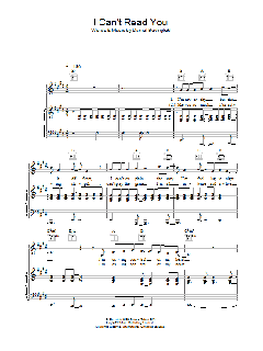 I Can't Read You von Johnny Burke (Download) 