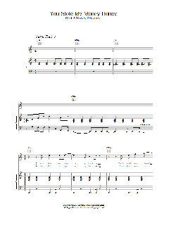 You Stole My Money Honey von Joby Talbot (Download) 