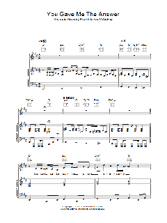 You Gave Me The Answer von Ira Gershwin (Download) 