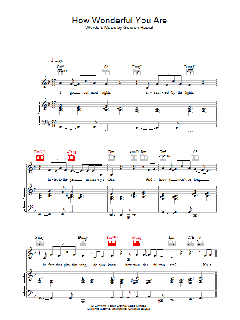 How Wonderful You Are (Download) 