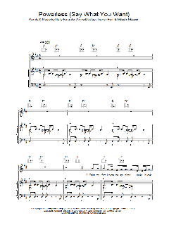 Powerless (Say What You Want) von Eric Clapton (Download) 