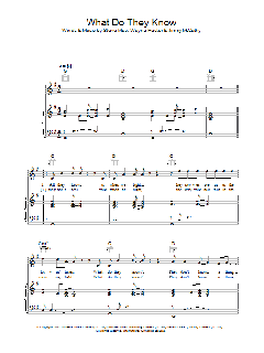 What Do They Know von James Newton Howard (Download) 