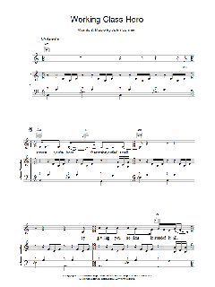 Working Class Hero von John Lennon (Download) 
