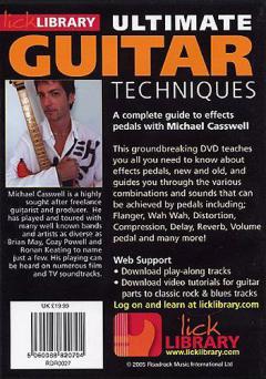 Ultimate Guitar Techniques - Effects Pedals von Michael Casswell 