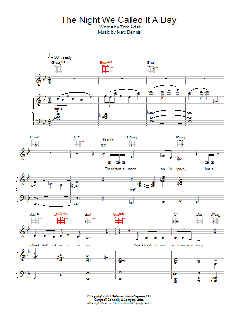 The Night We Called It A Day von Warren Moore (Download) 