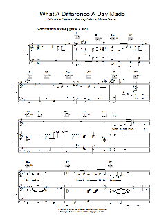 What A Difference A Day Made von Stevie Wonder (Download) 