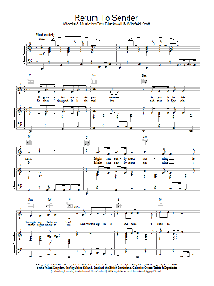 Return To Sender von Elvis Presley (Download) 